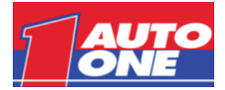 Auto one banner red and blue